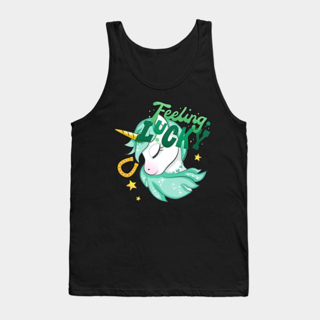 my little artax feeling lucky st patricks day Tank Top by soft and timeless